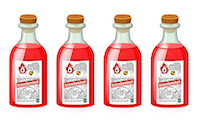 4 x 0,25l Flasche